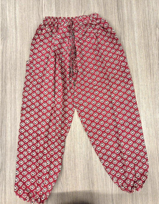 Printed Cotton Jogger Pants for Women