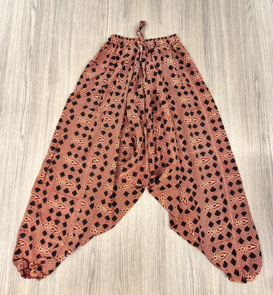 Cotton Printed Harem Pant/Cotton Boho Hippie Casual Oversized Pant