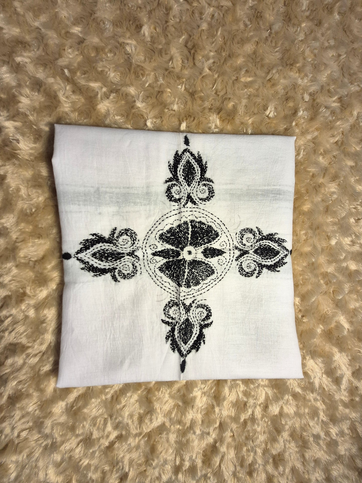 Cotton teapoy table cloth