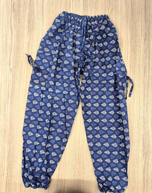 Printed Cotton Jogger Pants for Women