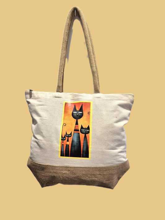 Whiskers & Wonders Tote Bag