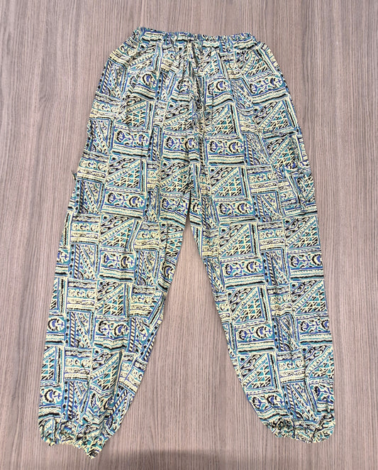 Printed Cotton Jogger Pants for Women