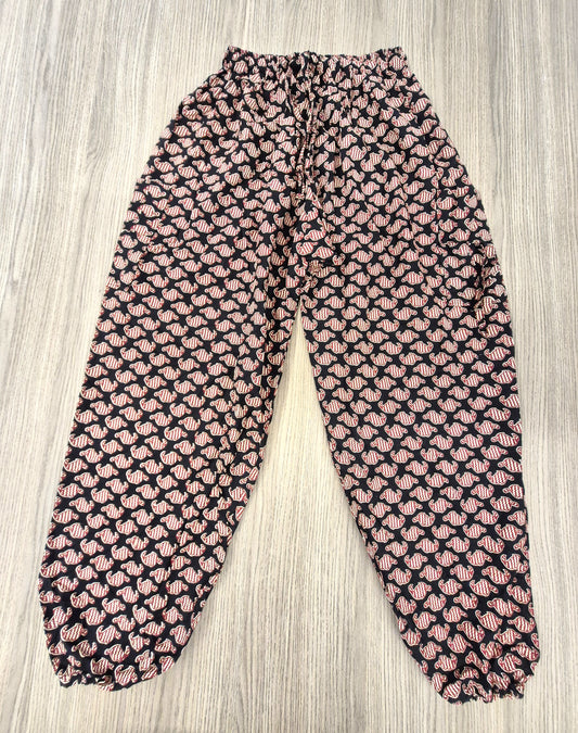 Printed Cotton Jogger Pants for Women