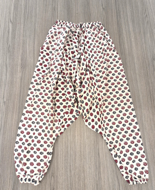 Cotton Printed Harem Pant/Cotton Boho Hippie Casual Oversized Pant