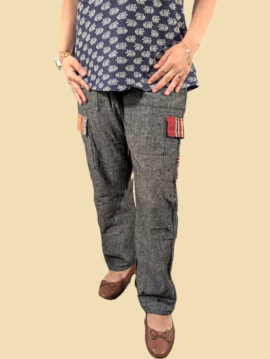 Women’s Cotton Printed Straight Pants