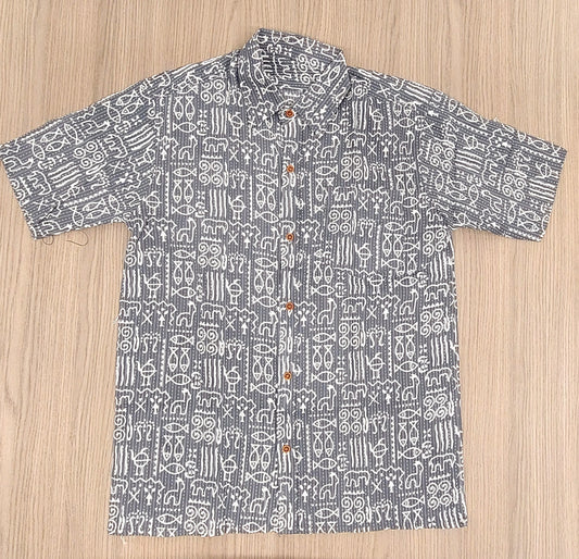 Stylish Printed Cotton Shirt for Men