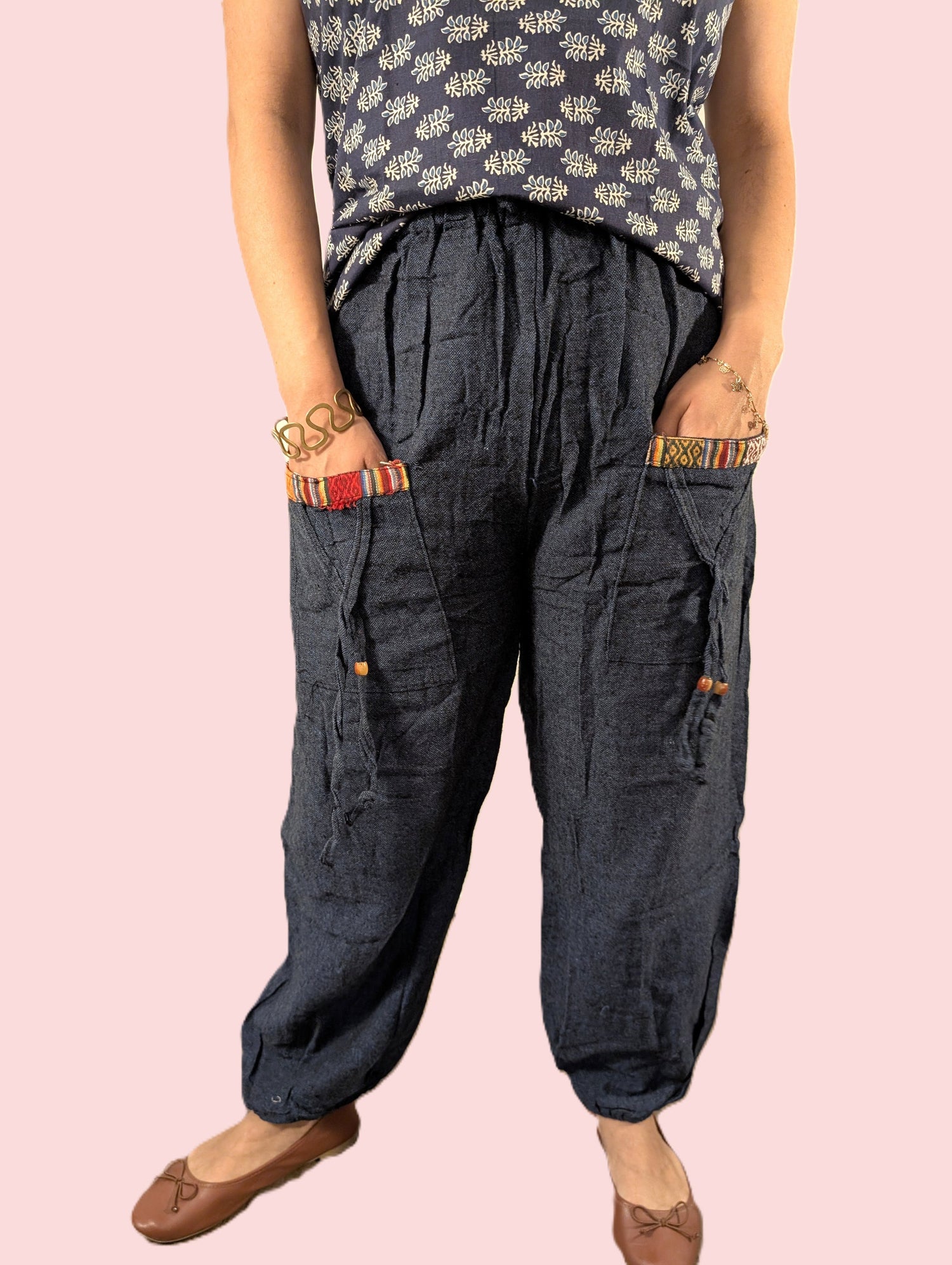 Cotton Jogger Pants for Women