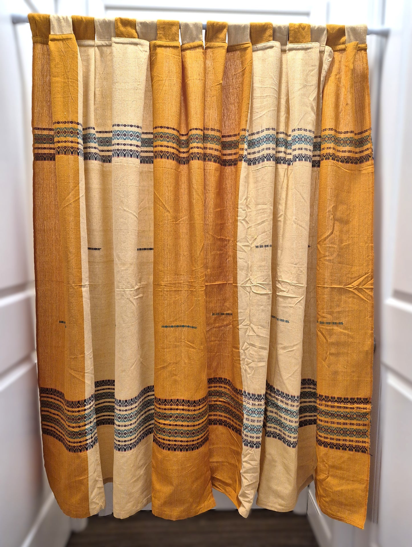 Cotton window curtains with Embroidery work