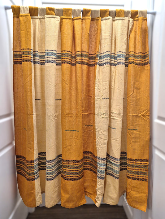 Cotton window curtains with Embroidery work