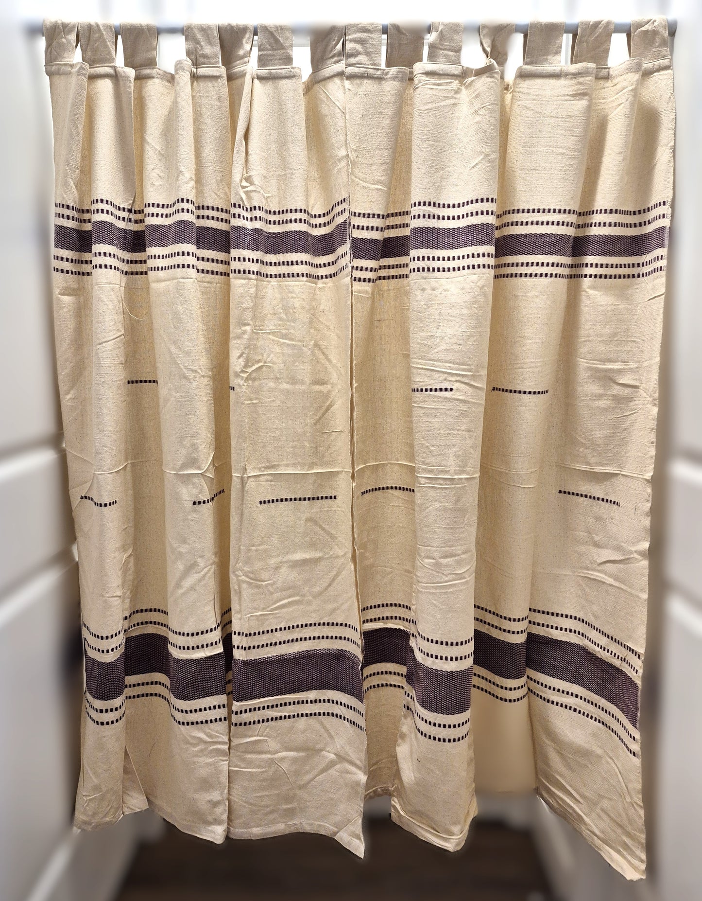 Cotton window curtains with Embroidery work
