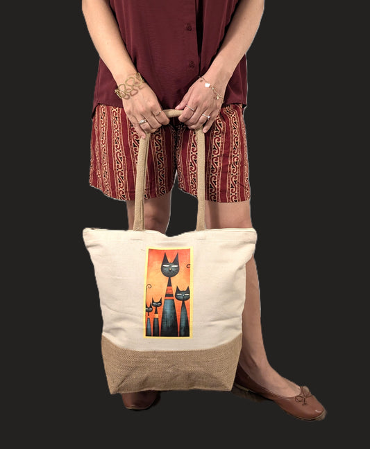 Whiskers & Wonders Tote Bag