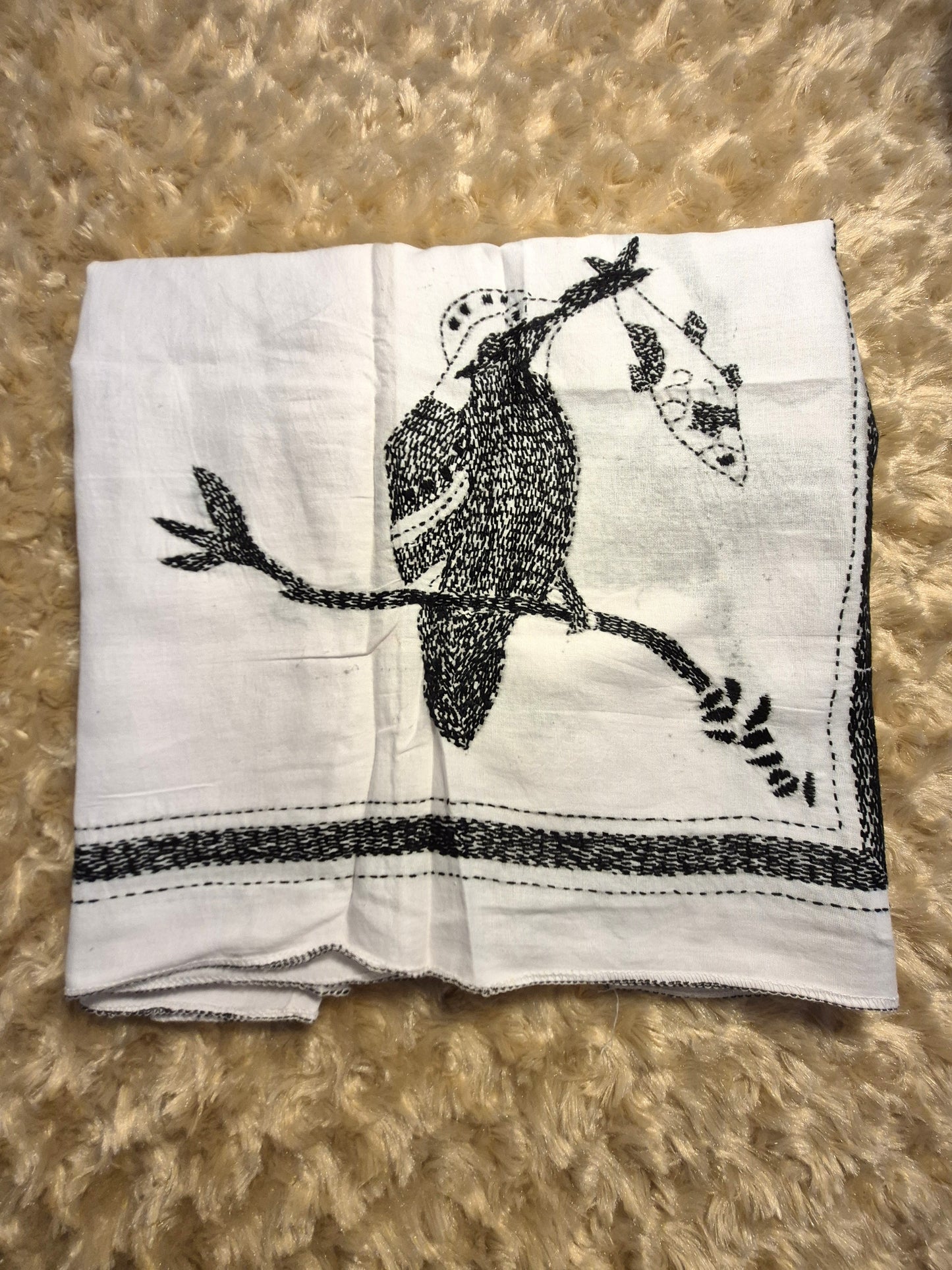 Cotton teapoy table cloth