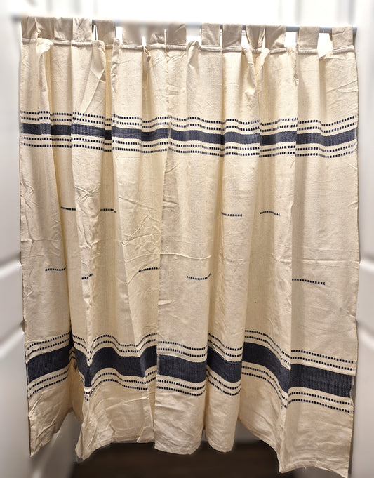 Cotton window curtains with Embroidery work