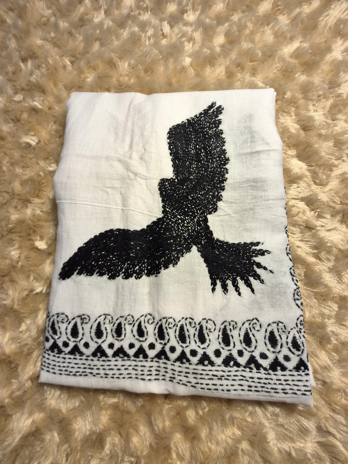 Cotton teapoy table cloth