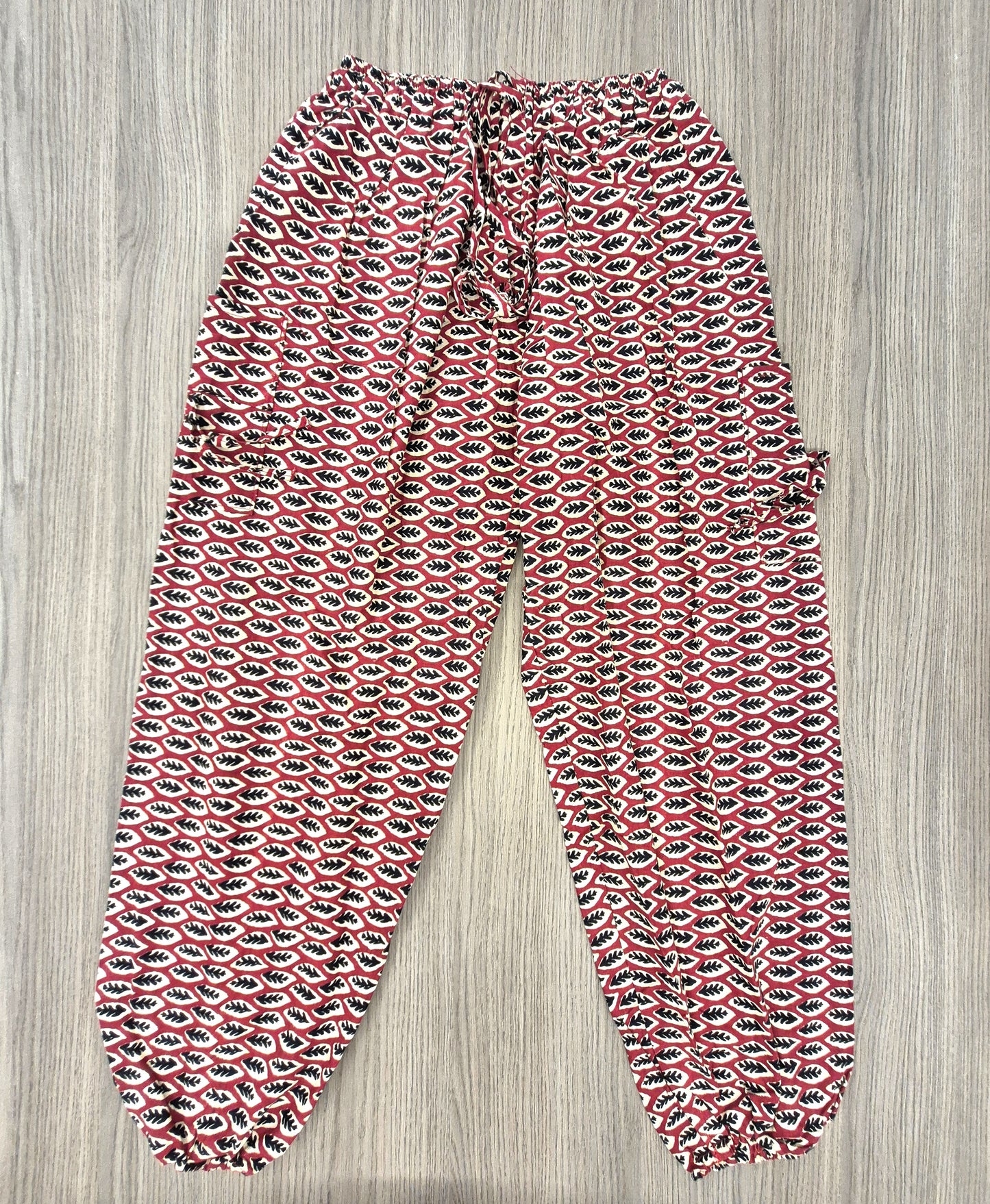 Printed Cotton Jogger Pants for Women