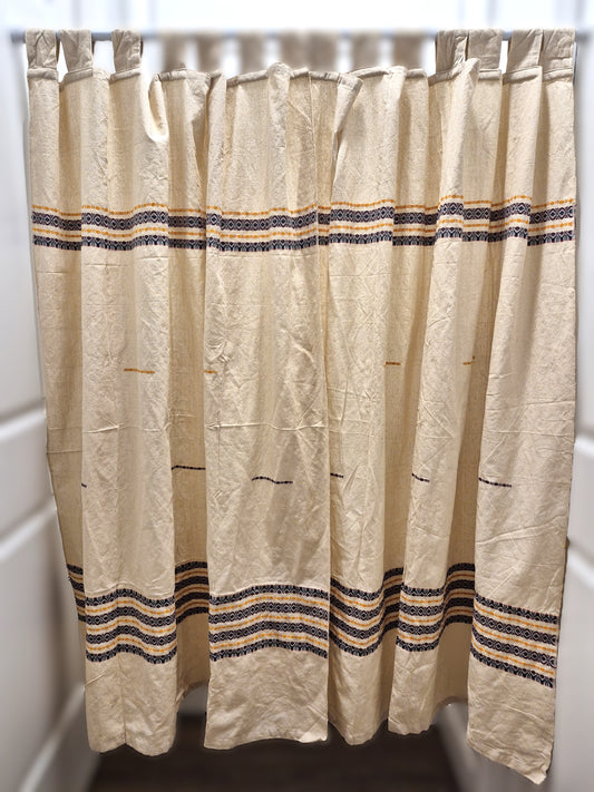 Cotton window curtains with Embroidery work