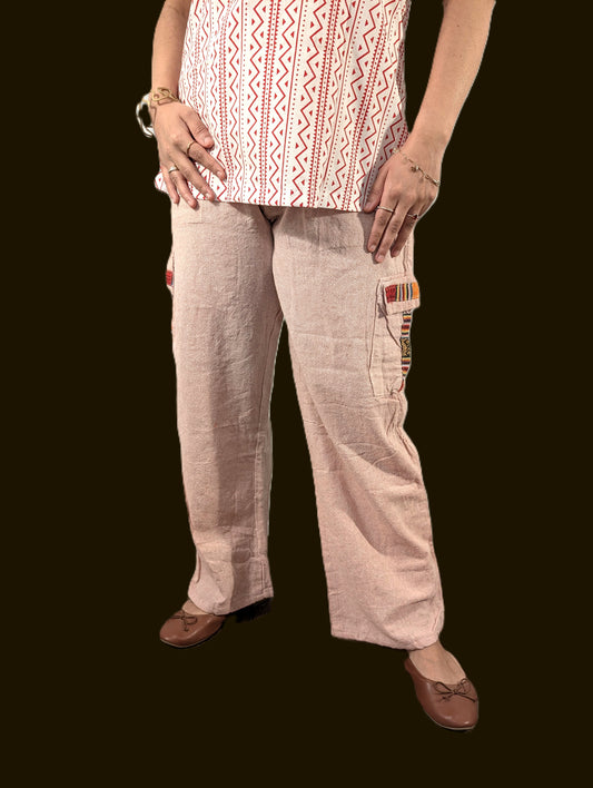 Women’s Cotton Printed Straight Pants