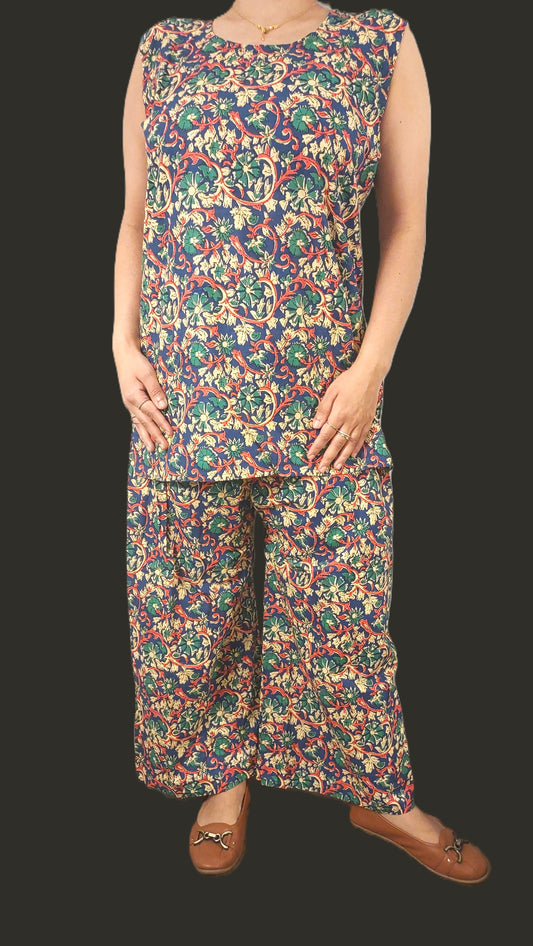 Elegant Cotton Printed Co-ord Set for Women