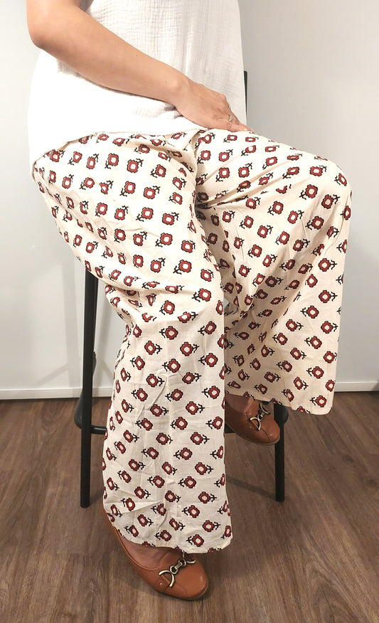Cotton Printed Pajama for Women