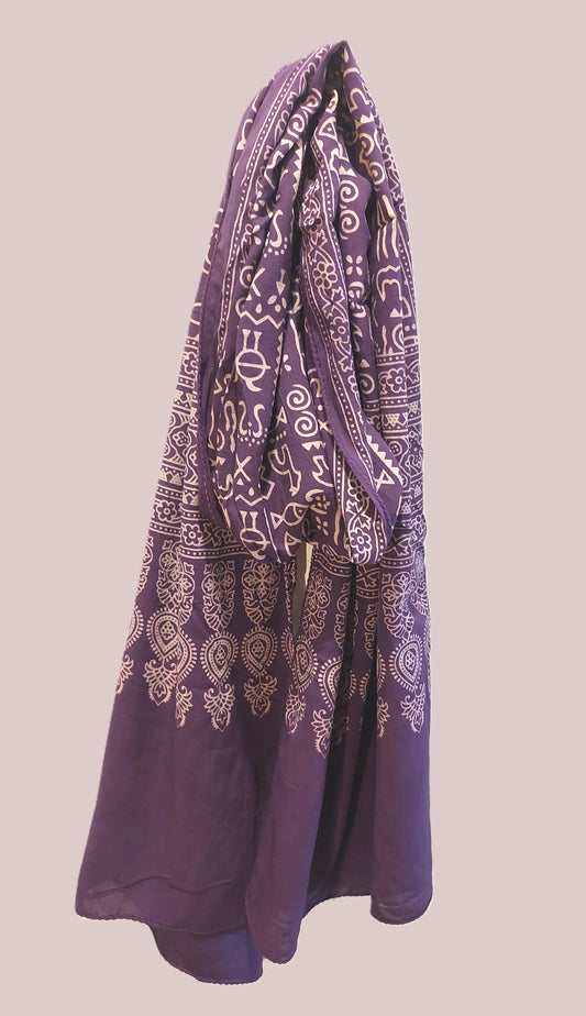 Lightweight Printed Linen Scarf – Soft & Elegant